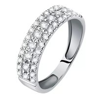 Anello Miluna Donna in Oro bianco Diamante 108 Ct LID3500 - LID3500